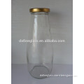 700ml /24OZ big round shape fruit juice glass bottle with screw cap